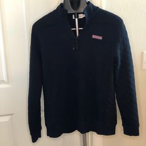 Vineyard Vines Black Quilted Shep Shirt